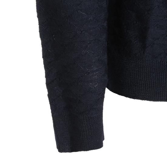 26FW 조르지오 아르마니 스웨터 GM003873 AF28176U8139 NAVY - GIORGIO ARMANI