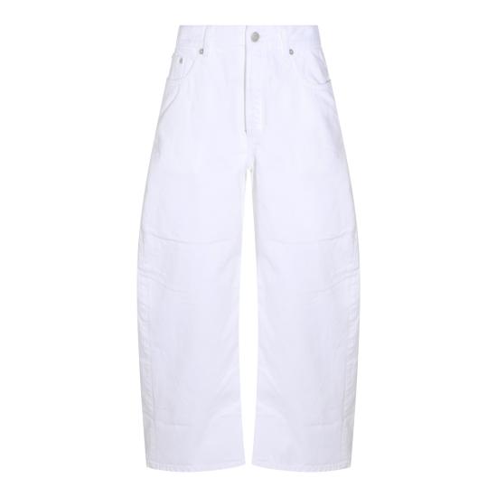 26FW 알라이아 데님 팬츠 AA9P1406D027D 000 BLANC