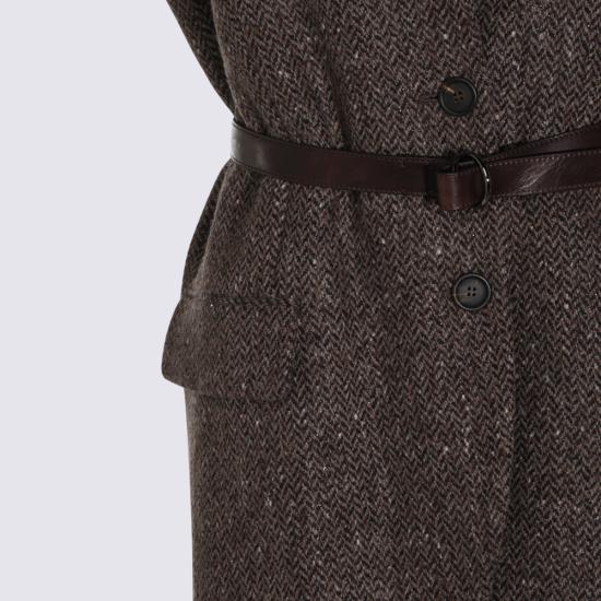 26FW 브루넬로 쿠치넬리 수트 자켓 MG5667253 C004 MARRONE NERO - BRUNELLO CUCINELLI