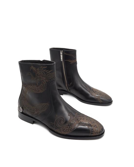 25FW 로베르토 카발리 부츠 29703 A Nero Laser NERO MULTI - ROBERTO CAVALLI