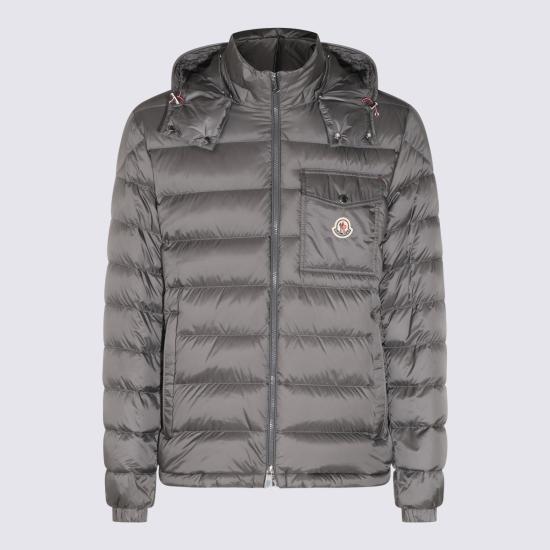 26FW 몽클레어 베리스 후드 쇼트 다운 자켓 L20911A00004 599Q093B GREY - MONCLER