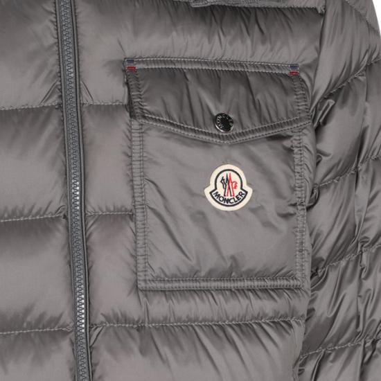 26FW 몽클레어 베리스 후드 쇼트 다운 자켓 L20911A00004 599Q093B GREY - MONCLER