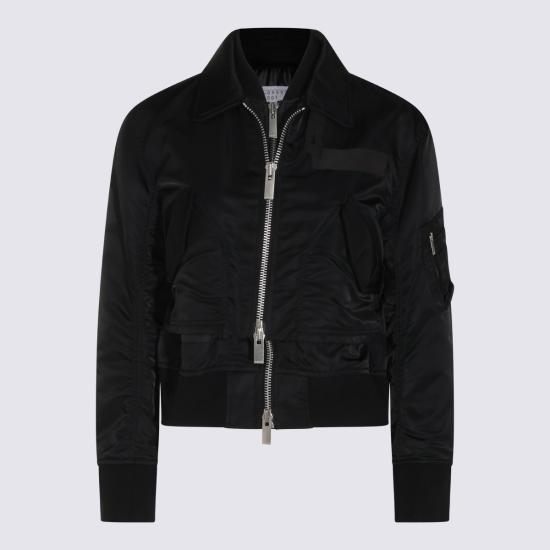 26FW 사카이 자켓 2608582 001 BLACK