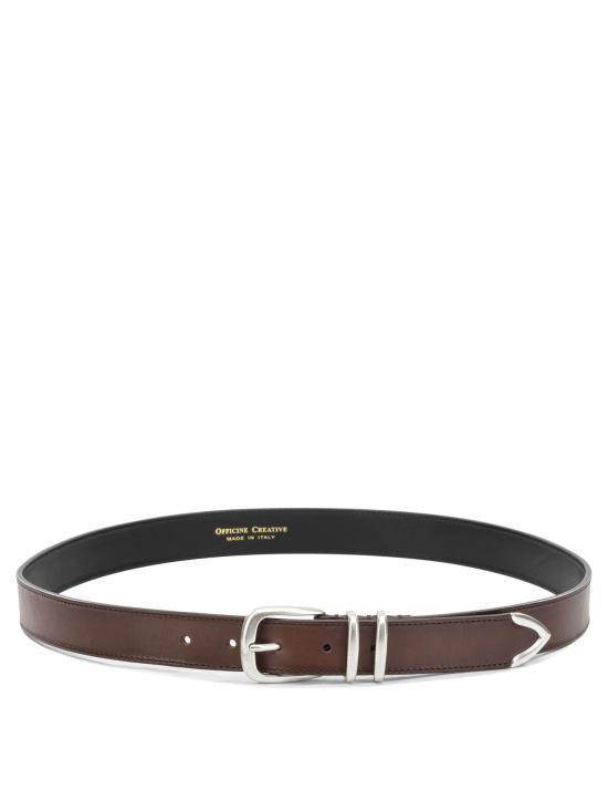 26FW 오피시네크리에이티브 벨트 OC STRIP 074AERO SPALLA NAPPA CASTAGNO Brown