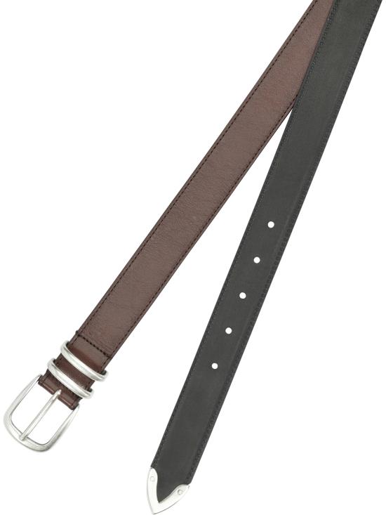26FW 오피시네크리에이티브 벨트 OC STRIP 074AERO SPALLA NAPPA CASTAGNO Brown - OFFICINE CREATIVE