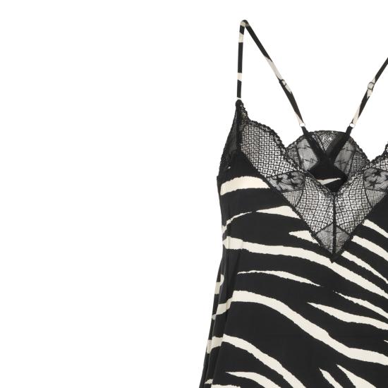 26FW 자딕앤볼테르 미디 원피스 WWDR02700 011 BLACK - ZADIG & VOLTAIRE