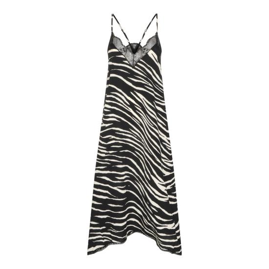 26FW 자딕앤볼테르 미디 원피스 WWDR02700 011 BLACK
