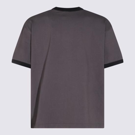 26FW 아크네 스튜디오 에드라 더블 칼리지 탑 AL0559 AVU DARK PURPLE BLACK - ACNE STUDIOS