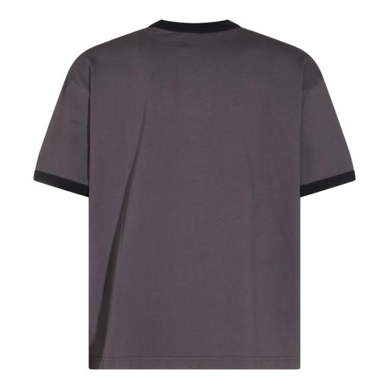 26FW 아크네 스튜디오 에드라 더블 칼리지 탑 AL0559 AVU DARK PURPLE BLACK - ACNE STUDIOS