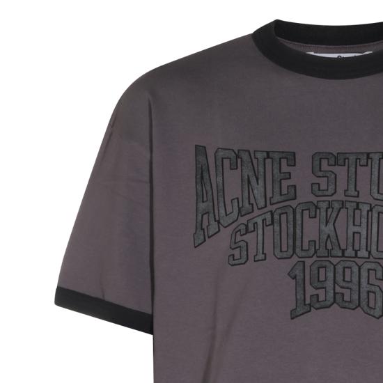 26FW 아크네 스튜디오 에드라 더블 칼리지 탑 AL0559 AVU DARK PURPLE BLACK - ACNE STUDIOS