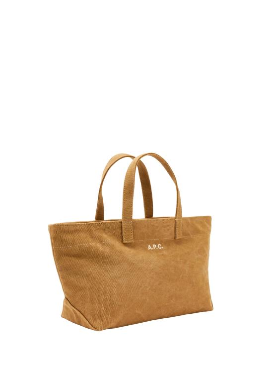 26FW 아페쎄 르 드러머 뚜왈 스몰 토트 백 COHMPF67045 BAC DARK BEIGE - A.P.C.