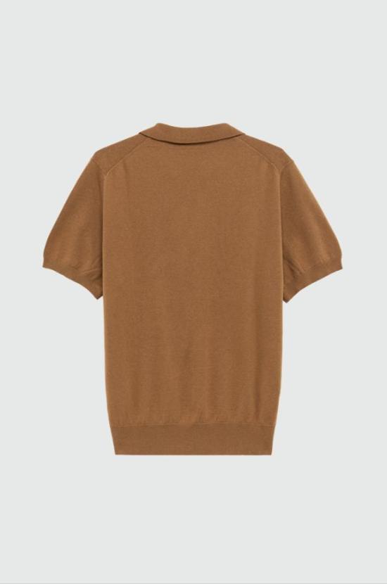 26SS 로이로져스 폴로 티셔츠 RRU90325 CS17 C0419 Brown sugar - ROY ROGER'S