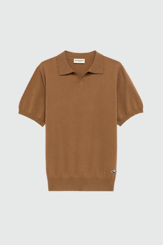 26SS 로이로져스 폴로 티셔츠 RRU90325 CS17 C0419 Brown sugar
