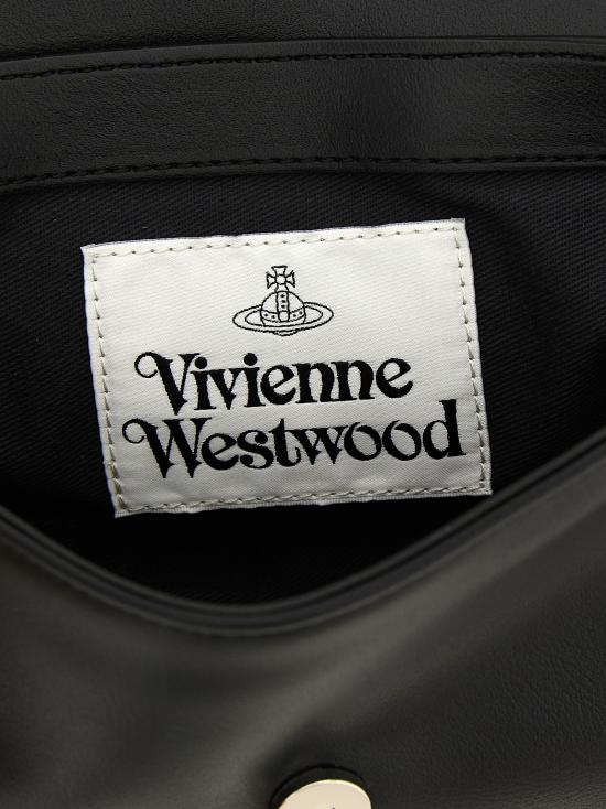 26FW 비비안웨스트우드 ORB 로고 체인 크로스백 ORB 로고 체인 크로스백 5C01000XWS0026N401 Black - VIVIENNE WESTWOOD