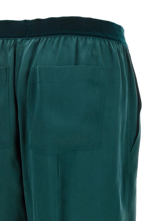 26FW 톰포드 스트레이트 팬츠 PAW683FAX1720GDV Green - TOMFORD