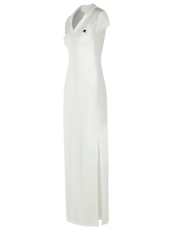 26SS 쿠레쥬 스포츠 폴로 롱 드레스 126JRO807JS0195 0098 White - COURREGES