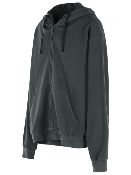 25FW 마르지엘라 뉴메릭 로고 후드 집업 S50HG0047 M25017 855 Grey - MAISON MARGIELA