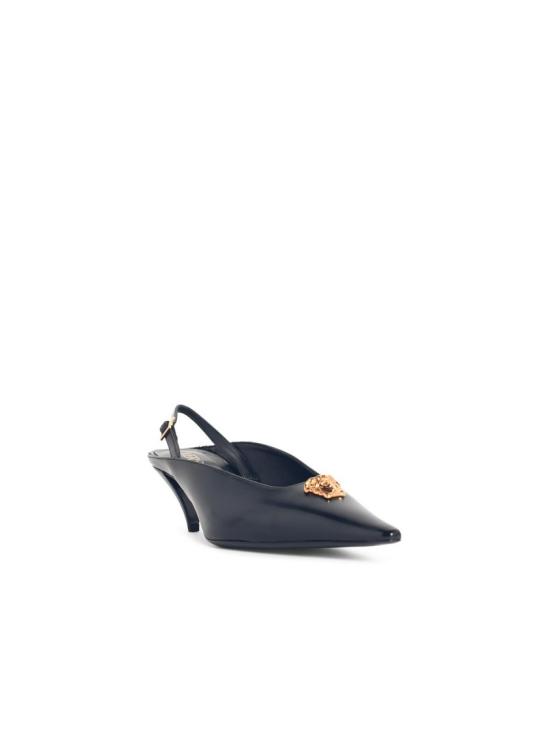 26SS 베르사체 힐/펌프스 1021905 1A14835 1B00V Black - VERSACE