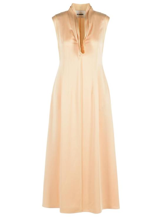 26SS 질샌더 롱 원피스 J02CT0554 J76018 679 Neutrals