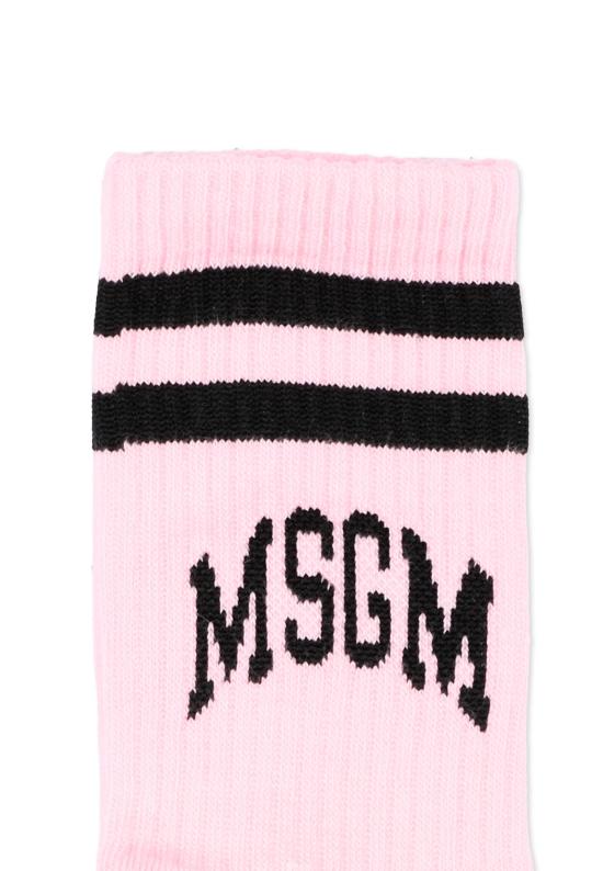 26FW [키즈] 엠에스지엠 발목 양말 F6MSJUSO297 MS090 PINK - MSGM