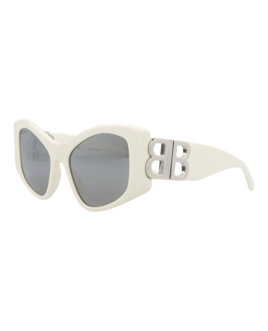  발렌시아가 선글라스 BB0287S 30014410 006 10027 NS White - BALENCIAGA