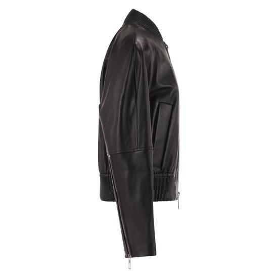 26FW 스포트막스 가죽 자켓 2622446011600 BLACK - SPORTMAX