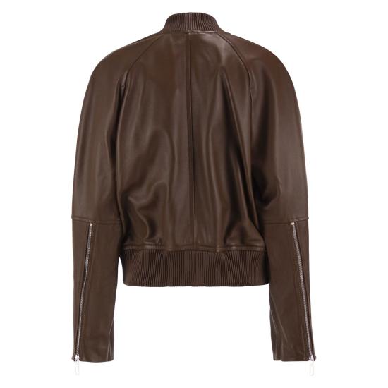 26FW 스포트막스 가죽 자켓 2622446011600 BROWN - SPORTMAX