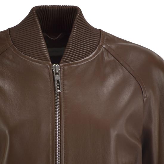 26FW 스포트막스 가죽 자켓 2622446011600 BROWN - SPORTMAX