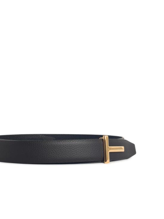 26SS 톰포드 가죽 벨트 TB224 LCL236G ENB Black - TOMFORD