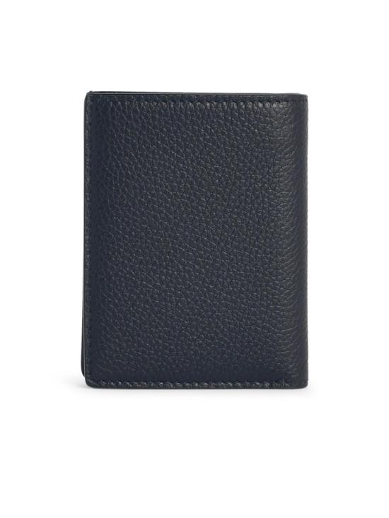 26SS 톰포드 그레인 레더 로고 폴디드 카드 홀더 Y0279 LCL158S NAA Black - TOMFORD