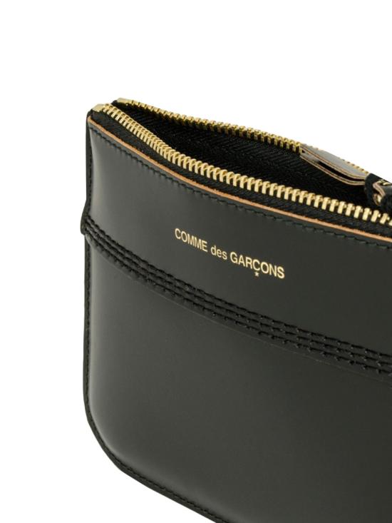 26FW 꼼데가르송 클래식 레더 라인 파우치 SA8100TS BLACK - COMME DES GARCONS