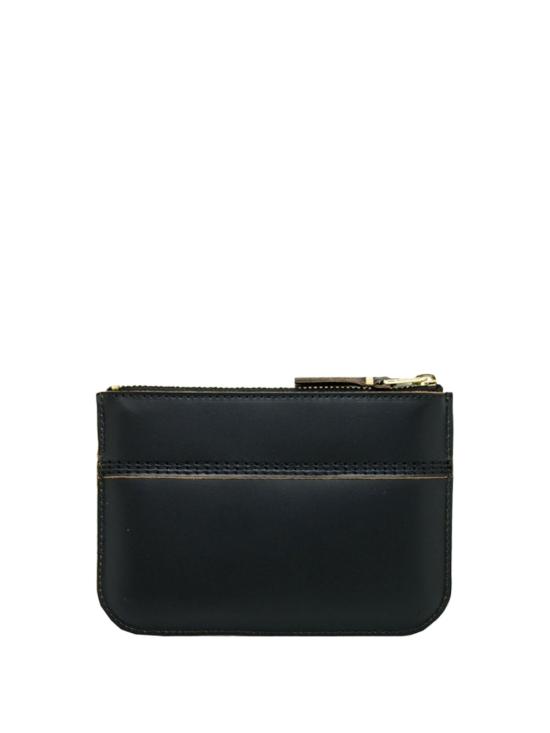 26FW 꼼데가르송 클래식 레더 라인 파우치 SA8100TS BLACK - COMME DES GARCONS