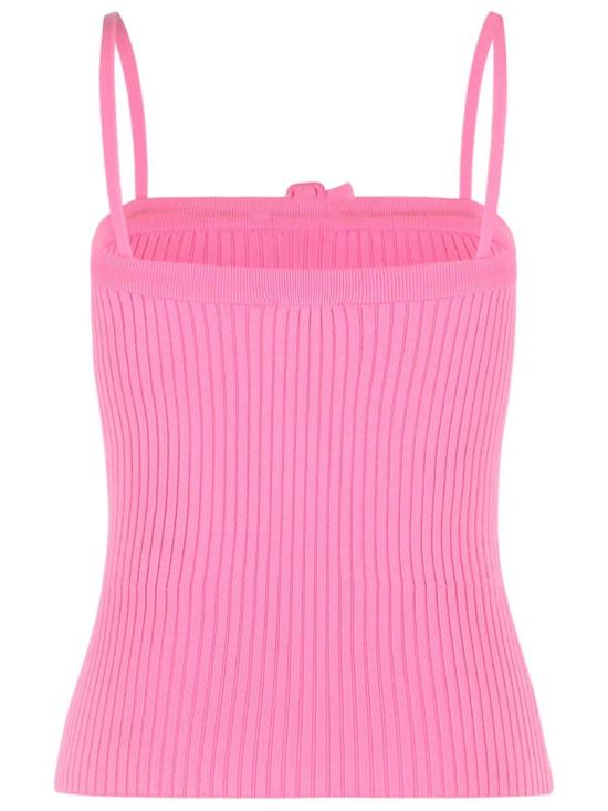 26SS 쿠레쥬 민소매 티셔츠 126MDE156FI0001 5023 Pink - COURREGES