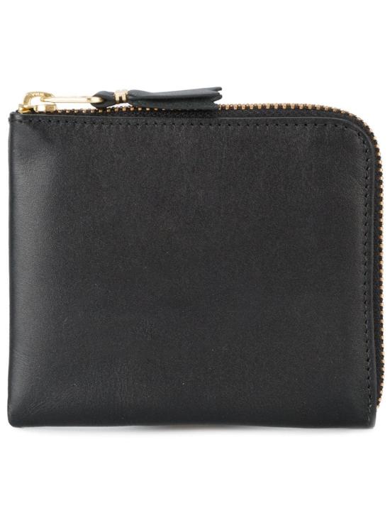 26FW 꼼데가르송 스무스 레더 하프집업 SA3100 BLACK