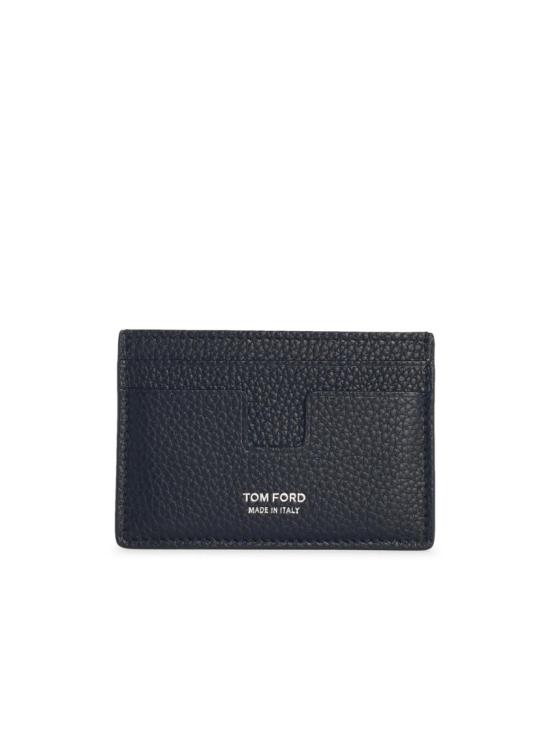 26SS 톰포드 그레인 레더 카드 홀더 Y0232 LCL158S NAA Black
