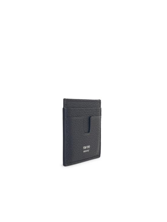 26SS 톰포드 그레인 레더 카드 홀더 Y0232 LCL158S NAA Black - TOMFORD