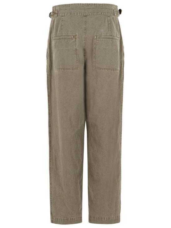 26SS 이자벨마랑에뚜왈 스트레이트 팬츠 PA0660FA D1G04E 50DZ Brown - ISABEL MARANT ETOILE