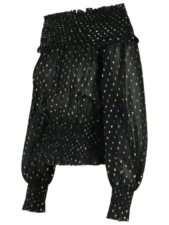 26SS 셀프 포트레이트 블라우스 RS26 156TB B BLACK - SELF PORTRAIT