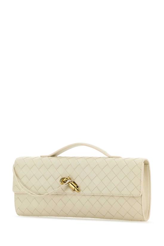 26FW 보테가베네타 안디아모 클러치 741511VCPP3 9195 SEA SALT M BRASS - BOTTEGA VENETA