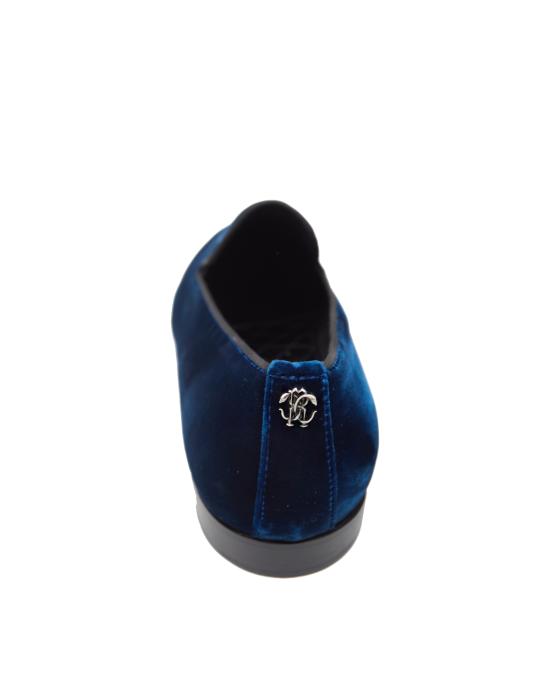 25FW 로베르토 카발리 로퍼 29735 B velluto BLU - ROBERTO CAVALLI