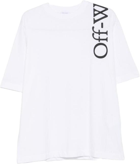 26FW 오프화이트 반팔 티셔츠 OMAA120F26JER01010 WHITE