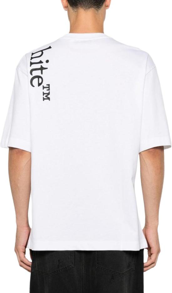 26FW 오프화이트 반팔 티셔츠 OMAA120F26JER01010 WHITE - OFF WHITE