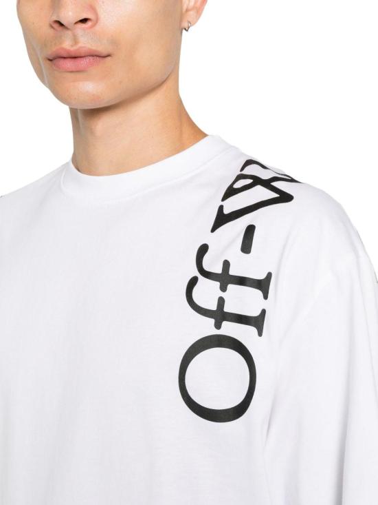 26FW 오프화이트 반팔 티셔츠 OMAA120F26JER01010 WHITE - OFF WHITE