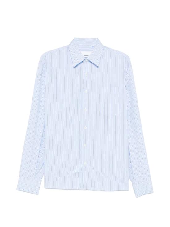 26SS 코스투메인 긴팔 셔츠 26S09 26 815 White blue