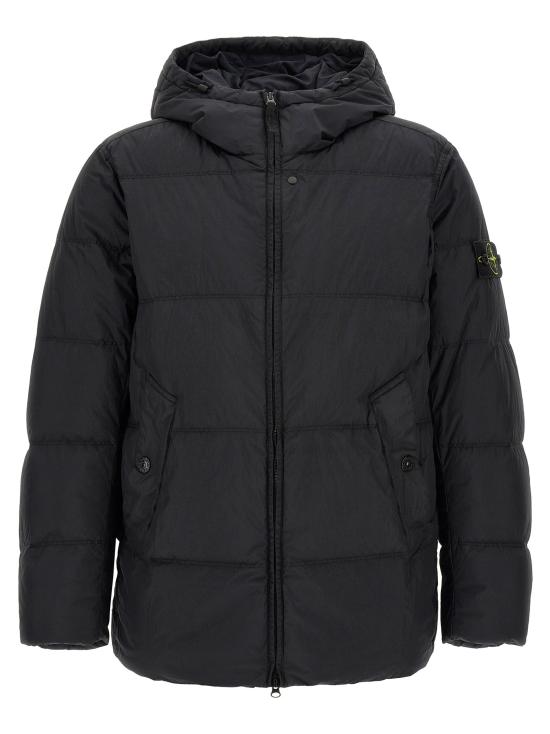 26FW 스톤 아일랜드 패딩 러플 장식 다운 재킷  재킷 블루