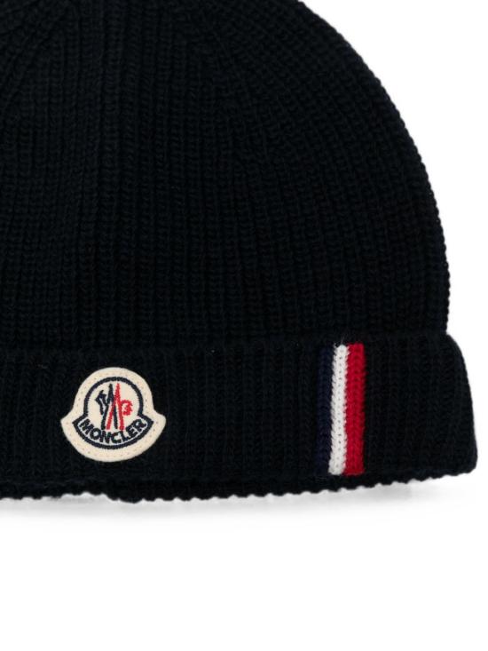 26FW [키즈] 몽클레어 모자 3B00007M 1241742 BLU - MONCLER