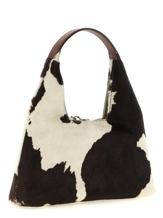 26FW 마르니 토트백 트라페즈 스몰 핸드백 브라운 - MARNI