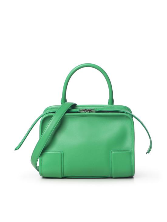 26FW 로에베 소프트 카프스킨 스몰 아마조나 180 백 A039AS0X01 9538 CLOVER GREEN