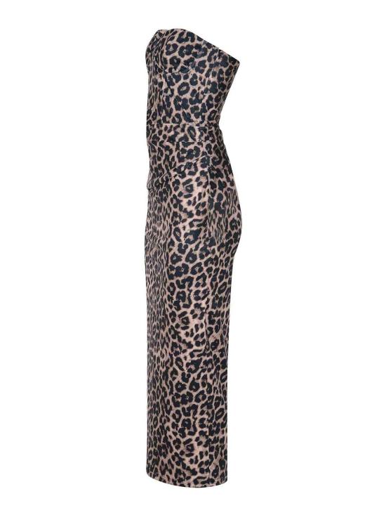 26SS 트웬티포하이치 미디 스커트 A0113PALAUMACULATO Animal Print - TWENTY FOURHAITCH