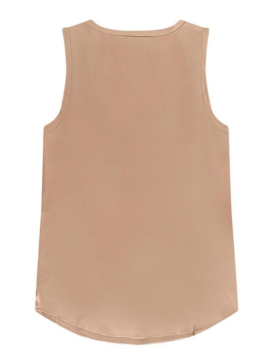 26SS 브루넬로 쿠치넬리 실크 탱크 탑 M0C59E0600C9237 Beige - BRUNELLO CUCINELLI